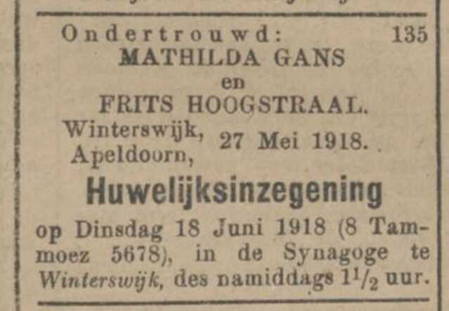 Gans, Tilly, 1918.05, Ondertrouw.jpg