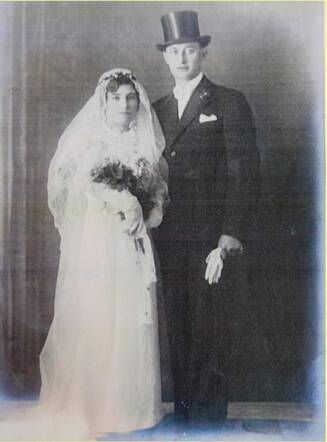 Trouwfoto Alfred van der Zijl en Lydia Frida Salomons.jpg