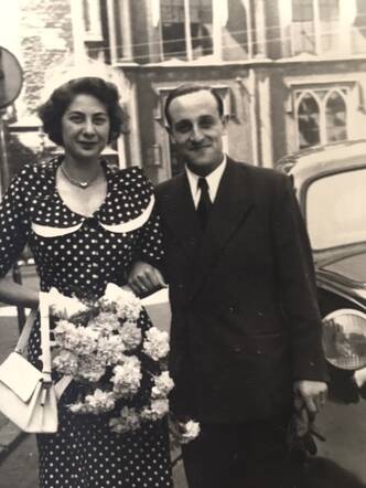 Veronica Henrietta Lopes Dias and Jesaya van Buuren husband.JPG