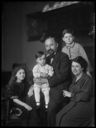 Charlotte Lisette Polak-Rosenberg, Joseph Bernard Polak, Joseph Charles Rosenberg Polak, Marcus Joost Rosenberg Polak, Serlina Jeannette Rosenberg Polak