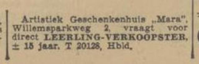 Matje Wolder, Alg Handelsblad 25 okt 1940.jpg