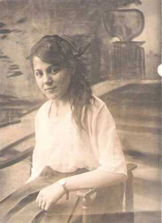 Roosje Norden genomen op 15 Mei, 1921