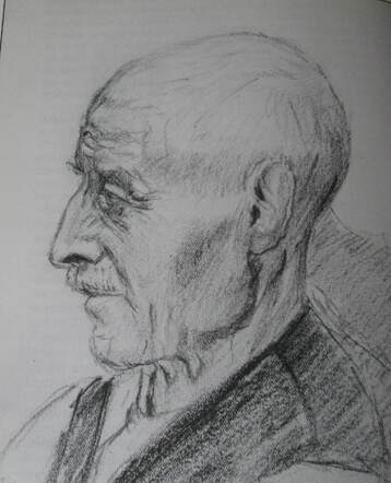 Marcus Hemelrijk. In 1922 getekend door zijn zoon Jacob Hemelrijk