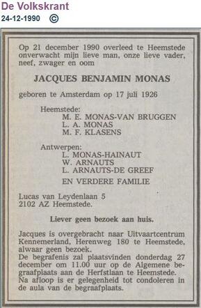 Jacques Benjamin Monas de Volkskarant.JPG