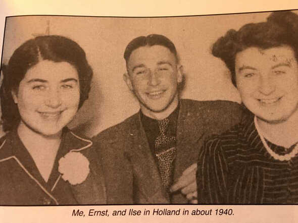 Ilse Scheuer-Nathan, Ernst Scheuer and Ruth Scheuer-Siegler.