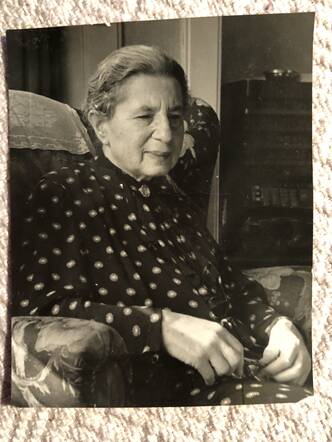 Selma Joseph-Alsberg in Hamburg voor de oorlog.