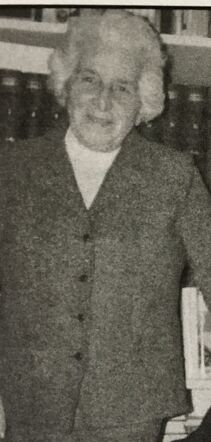 Martha Daniël Stein omstreeks 1970. 