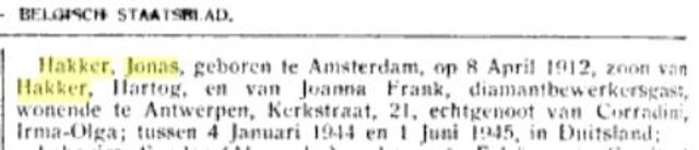 Jonas Hakker Belgisch Staatsblad.JPG