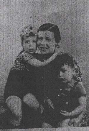 Betsie with her two sons