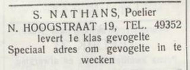 Poelier S. Nathans, Joodsche Weekblad 15 aug 1940.jpg