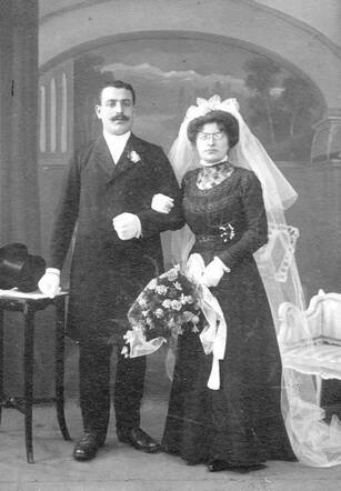 Huw Anna Groen met Elias Victor Logher 29-6-1910 HG.jpg