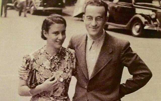 Ellen de Swarte-Sanders en Benjamin Ruben de Swarte.