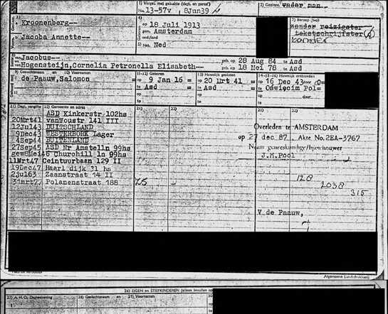 Jacoba A.Kroonenberg, 18-7-1913, AK 2 A'dam.jpg