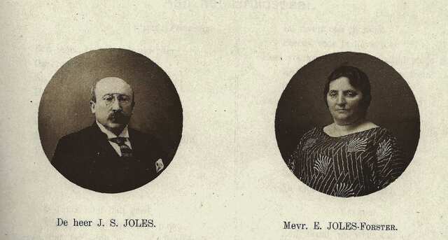 1924. Grootouders  Dhr. en Mevr. Joles.