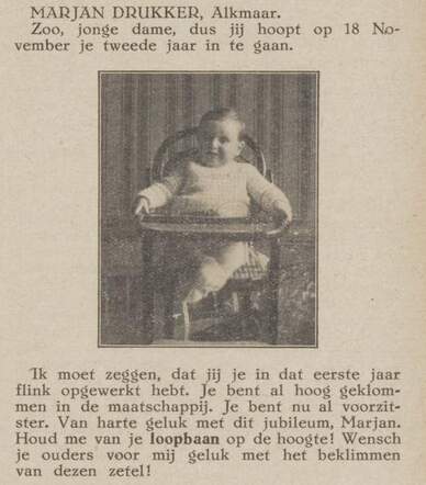 Marjan Drukker 1 jaar