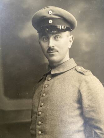 Jakob Scheuer, he served in the Army during World War I , 1914-1918