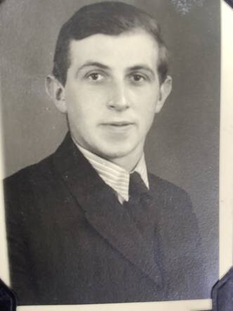 Heinz Hartog, as a joung teenager