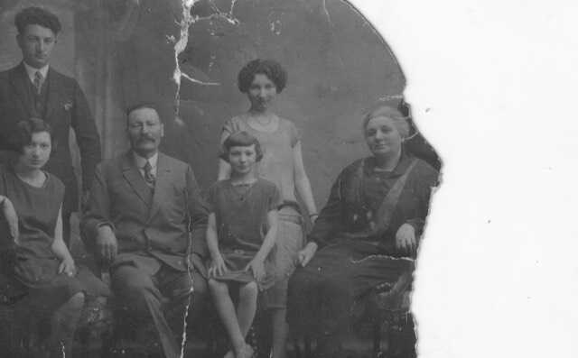 Familie foto zonder Fraukje