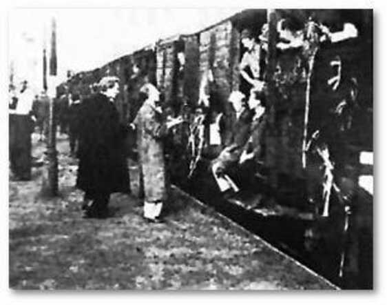 The weekly transports from Westerbork 1944, Holland
