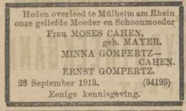 Gompertz, Alg Handelsblad 27 mei 1913.jpg