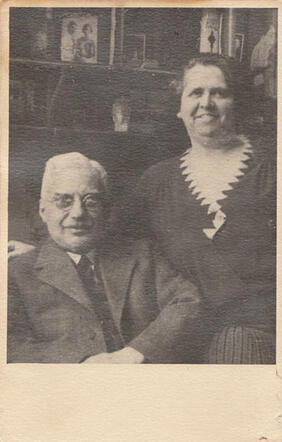 Mozes Vaz Dias en Esther Vaz Dias - Wijnschenk