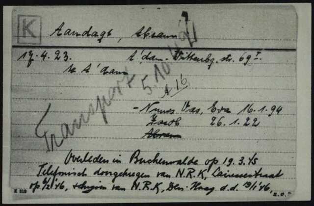 Abram Aandagt, 17-4-1923, krt J.Raad.jpg