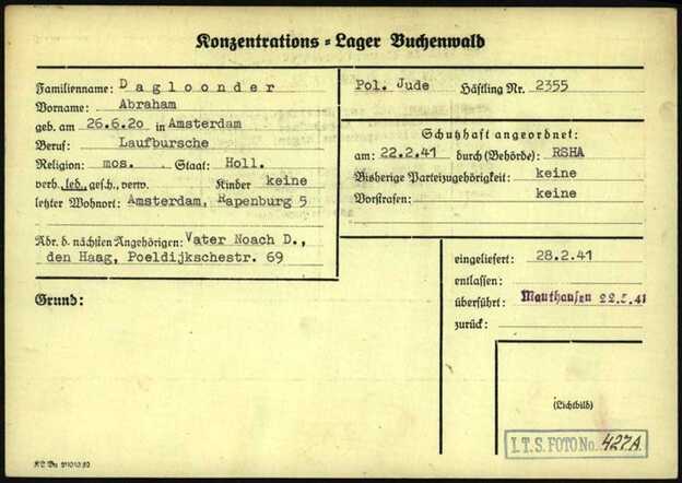 Abraham Dagloonder, 26-06-1920, krt 8 Buchenwald.jpg