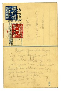 Kaartje van Peter uit 1942.jpg