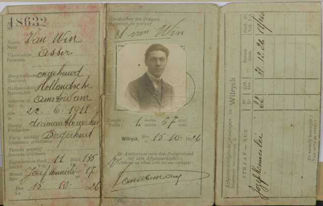 994#4200_006-1 Asser van Win - identititeitskaart 1926.tif