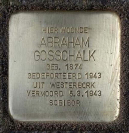 Stolpersteine Claes de Vrieselaan 70