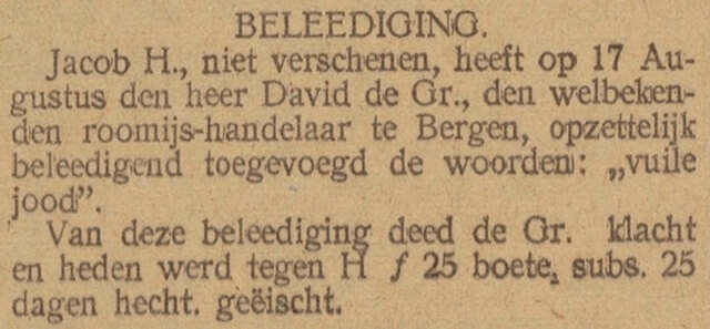 foto 1. Vonnis wegens belediging David de Groot Alkm. Courant 26-10-1921.jpg