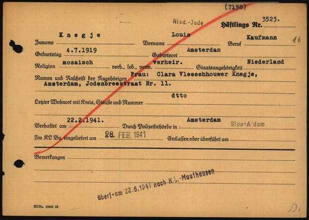 Louis Knegje, 4-7-1919, krt 6 Buchenwald.jpg