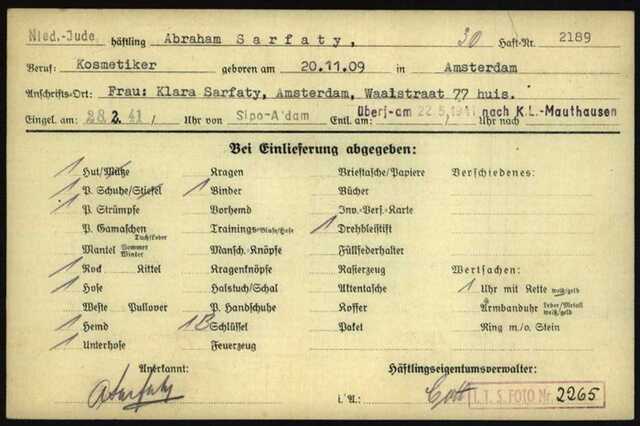 Abraham Sarfatij, 20-11-1909, krt 6 Buchenwald.jpg