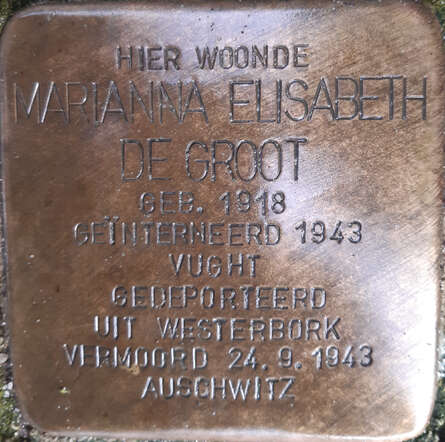 Stolperstein Marianna Elisabeth de Groot.jpg