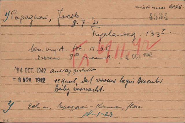 Kaart 002 Joodse Raad Jacob Papagaai 08-07-1921.jpg
