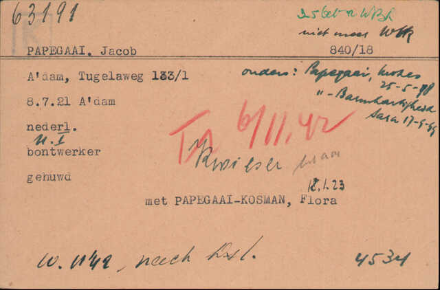 Kaart Joodse Raad Jacob Papagaai 08-07-1921.jpg