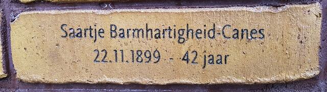 Namenmonument Saartje Barmhartigheid - Canes 22-11-1899.jpg