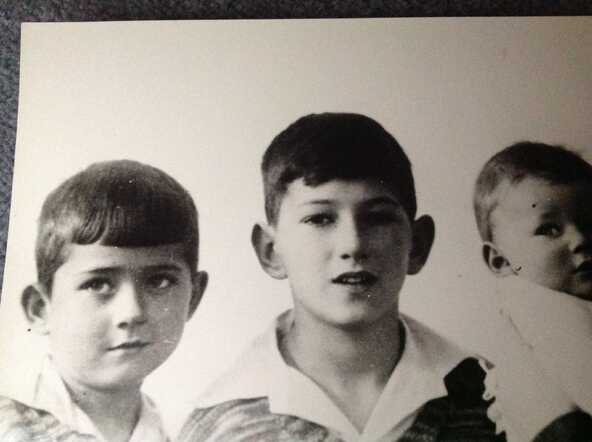 Sons Mike and Loek and Jan 