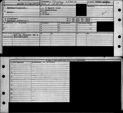 Familiekaart Sara Barmhartigheid 008-03-1942.jpg