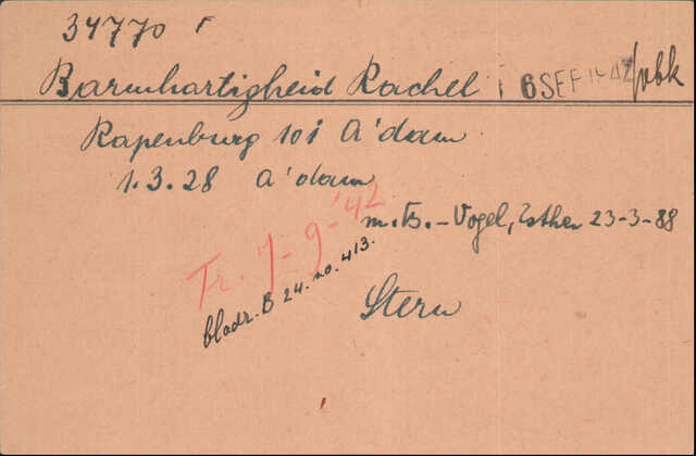 Kaart 001 Joodse Raad Rachel Barmhartigheid 01-03-1928.jpg