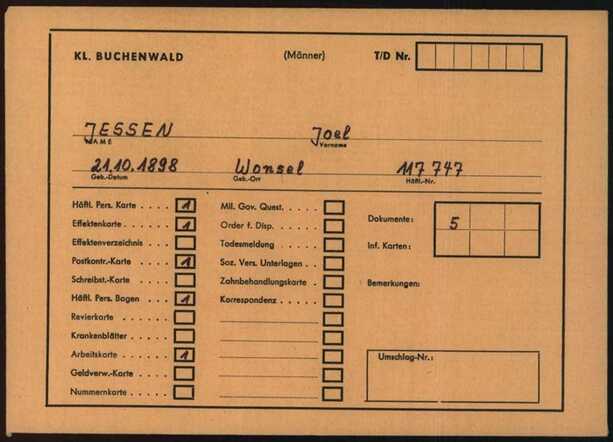 Joel Jessen, envelop Buchenwald.jpg