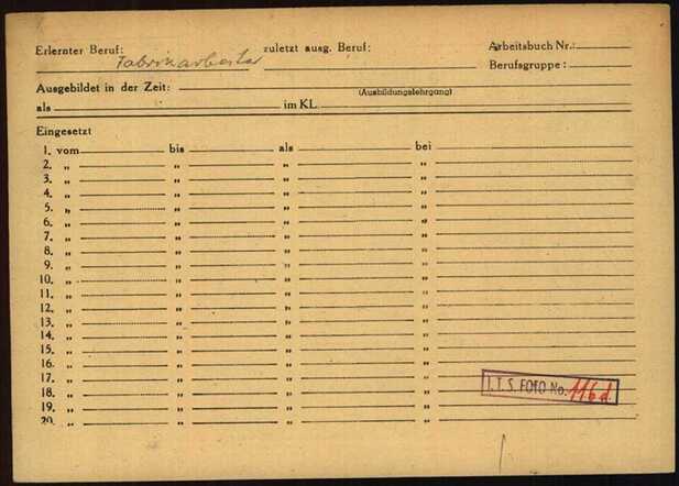 Joel Jessen, Häftlings Personal Karte Buchenwald achterzijde.jpg