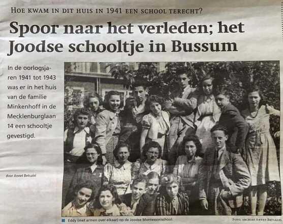 Familie Minkenhoff uit Bussum met zonen Eddy en Robby. 