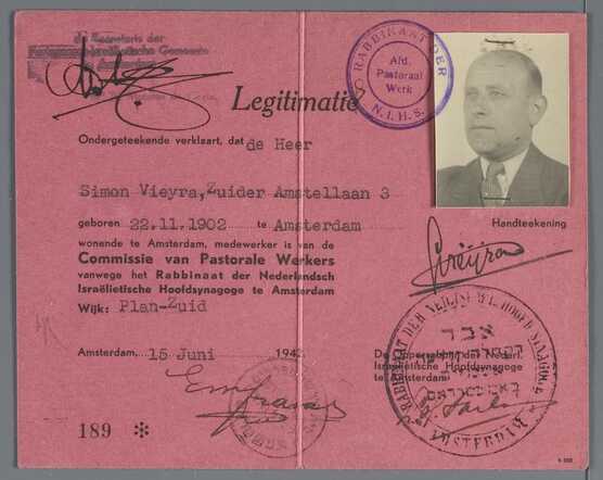 JHM - D006751 - legitimatiebewijs NIHS - Simosn Vieijra.jpg