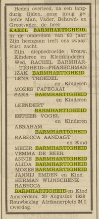 22-08-1938 Overlijdens advertentie Karel Barmahartigheid 04-03-1875.gif