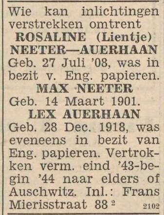 NIW juni 1946 - Inl Neeter Auerhaan gevraagd.JPG