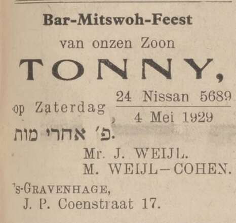 NIW, 26 april 1929