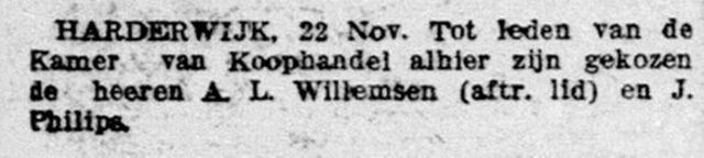Philips, K37, 1916.11.22, Benoeming KVK (De Telegraaf).jpg