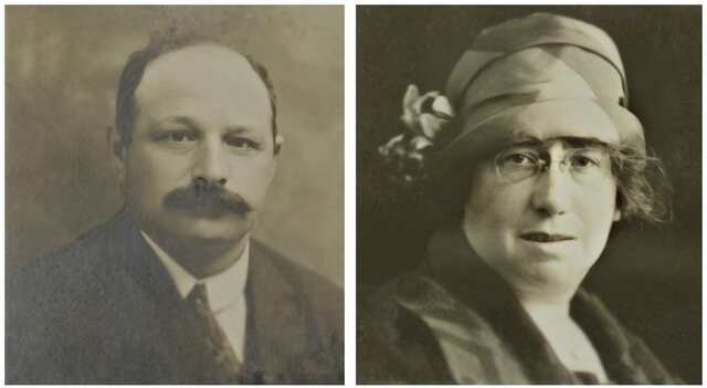 1926 Foto van David en Rachel bijeen.jpg