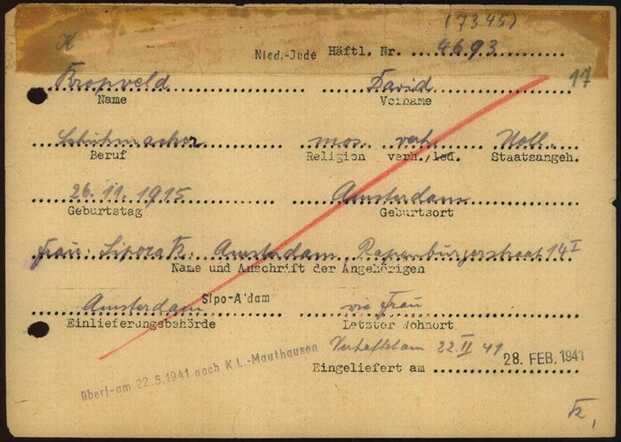 David Kropveld, 26-11-1915, krt 6 Buchenwald.jpg